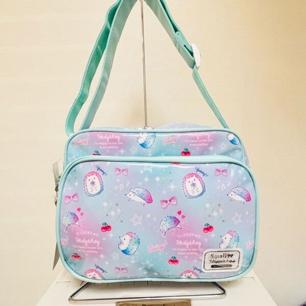 新品 通園ショルダー バッグ 通園バッグ 保育園 幼稚園 ハリネズミ