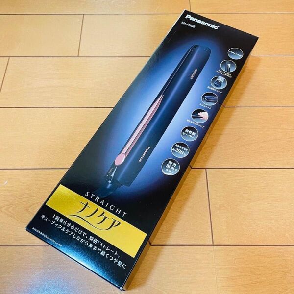 Panasonic ストレートアイロン ナノケア EH-HS0E ブラック