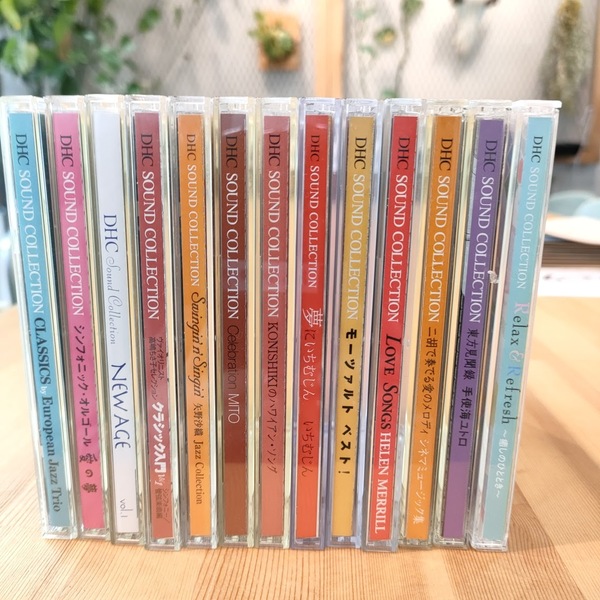 DHC サウンドコレクション CDセット BGM 13枚 まとめ売りクラッシック リラックス ハワイアン オルゴール カフェ 高島ちさ子 東方見聞録