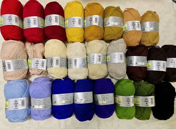 ハマナカ リッチモア パーセント 毛糸 編み物 手芸材料 1玉40g 約120m 未使用 使用済み