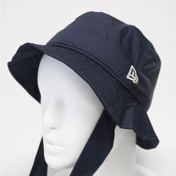 NEW ERA GOLF バケットハット【S/M】ネイビー ニューエラ ゴルフ ザムザ Bucket-01 Wide String