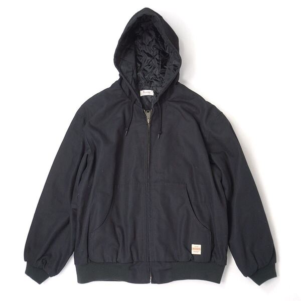 PENNEY'S × FREAK'S STORE 別注 ビッグシルエット ダックジャケット【S】BLACK 中綿 ジップアップブルゾン パーカー 21AW-116BZ