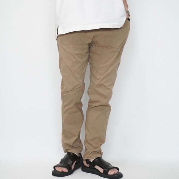 GRAMICCI × GRIP SWANY 別注 CAMP POUCH PANTS【XL】ベージュ グラミチ グリップスワニー キャンプポーチパンツ ストレッチ GOOUT GSP-51