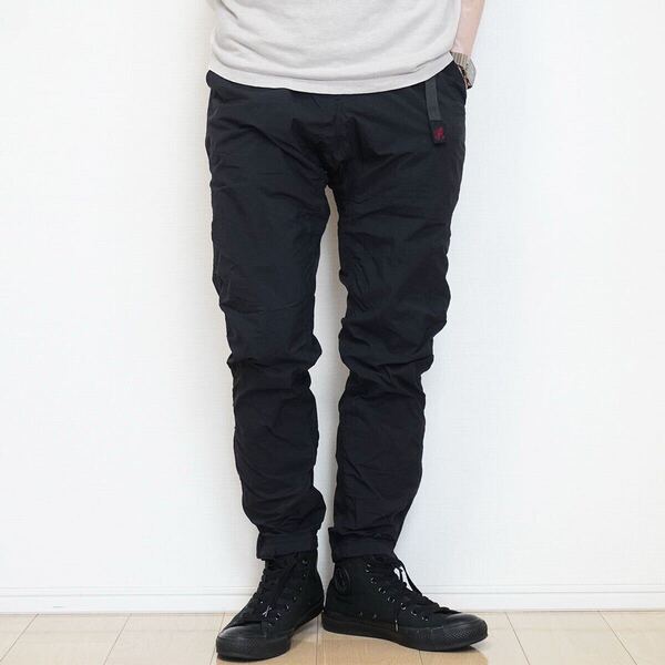 GRAMICCI PACKABLE TRUCK PANTS【S】ブラック グラミチ パッカブルトラックパンツ ナイロン クライミング アウトドア 2052-KNJ