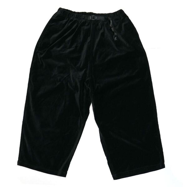 GRAMICCI × BEAMSBOY 別注 モールスキン バルーンパンツ【F】BLACK グラミチ ビームスボーイ ベロア コラボ ワイド サルエル GLP-17F907