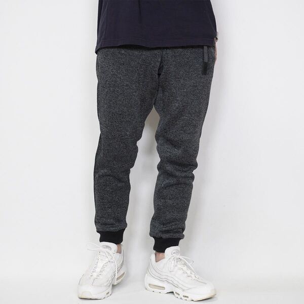 GRAMICCI × BEAMS BOY 別注 フリースパンツ【F】チャコール グラミチ ビームスボーイ コラボ ボンディング リブ ジョガー GLP3-F1038