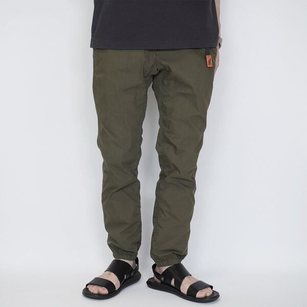 GRAMICCI× URBAN RESEACH RISSO 別注 DENSITY ストレッチジョガーパンツ【S】オリーブ グラミチ アーバンリサーチ コラボ GMP-22S2188