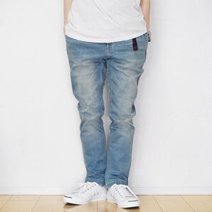 GRAMICCI DENIM NN-PANTS JUST CUT【M】MEDIUM USED グラミチ デニム ニューナローパンツ ジャストカット ジーンズ ストレッチ 8817-DEJ