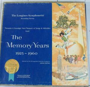 The Memory Years 1925-1960, 6 Record Set, バイナル Record LP 海外 即決
