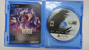 PS5 PLAYSTATION 5 VILLAGE RESIDENT EVIL VIDEO GAME WITH CASE 海外 即決