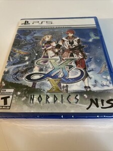 Ys X: Nordics Deluxe Edition For (PS5 / Playstation 5) New - Fast Free Shipping 海外 即決