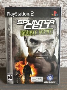 Tom Clancy's Splinter Cell: Double Agent (Sony PlayStation 2, 2006) NEW SEALED 海外 即決
