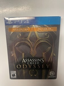 Assassin's Creed Odyssey Gold Edition Steelbook w/Slipcover (PlayStation 4 PS4) 海外 即決
