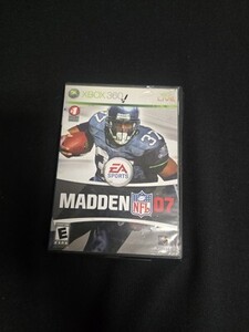(VAULT) Madden NFL 07 (Microsoft Xbox 360, 2006) 海外 即決
