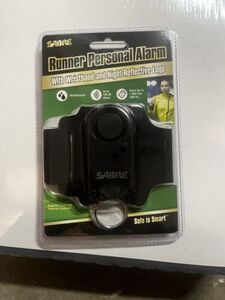 Runner Personal Alarm By SABRE Weatherproof 130dB Wrist Strap Brand New 海外 即決
