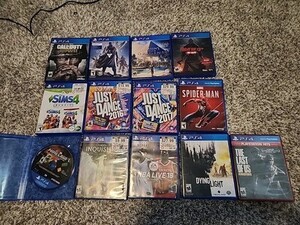 13x PS4 Gamelot, Friday the 13th, The Sims Bundle, Minecraft, Spiderman 海外 即決