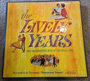 The Lively Years The 120 グレイテスト・ヒッツ Of The 50’s and 60's LP バイナル 10 RECORD 海外 即決
