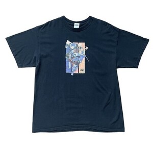 Vintage YS Seven PSP T-Shirt Video Game Promo T-Shirt Size XL RARE Black Falcom 海外 即決