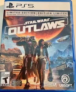 Star Wars - Outlaws - Limited Edition Sony PlayStation 5 - Excellent Condition 海外 即決