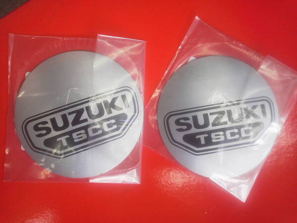 ☆彡送料0円 GSX250E/GSX400E カタナ 刀 ゴキ/ザリ ケースエンブレム左右SET シルバー☆彡