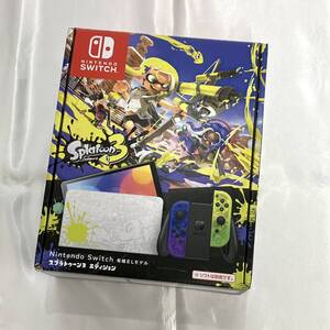 【中古 美品】任天堂 Nitendo Switch 有機ELモデル スプラトゥーン3エディション HEG-S-KCAAA ニンテンドースイッチ