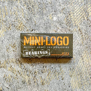 新品送料無料 MINI LOGO BEARINGS SKATEBOARD ミニロゴ スケートボード ベアリング ローコスト スケボー ノーマル 低価格