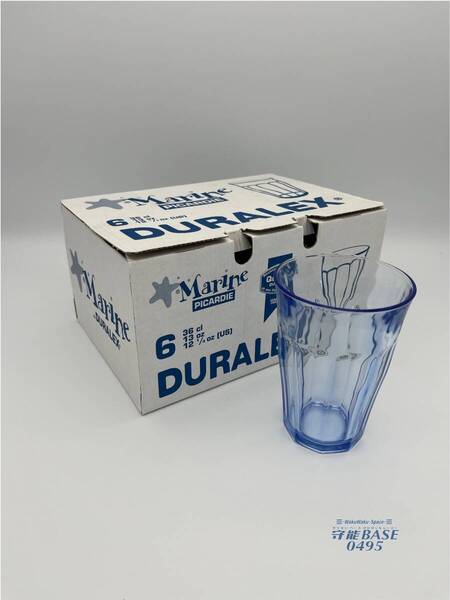 Duralex デュラレックス ピカルディ マリン 360cc 6個セット 全面強化ガラス 耐熱ガラス