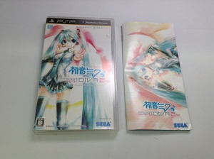 中古A★初音ミク Project DIVA 2nd★PSPソフト