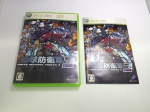 中古A★地球防衛軍3★Xbox360ソフト