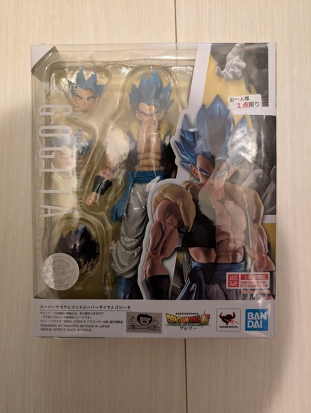 S.H.Figuarts ドラゴンボール超 スーパーサイヤ人ゴッドスーパーサイヤ人ゴジータ 新品 フィギュアーツ