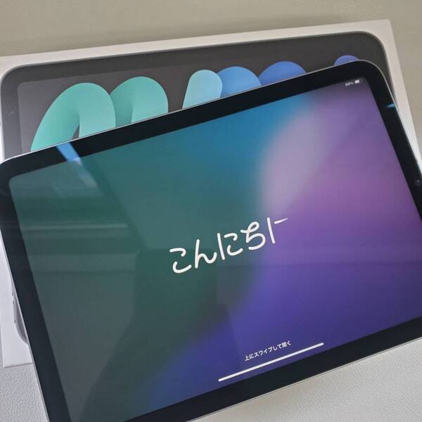 新品同様!Apple iPad mini SIMフリー (A17Pro) 8.3インチ Wi-Fi+Cellular 128GB 第7世代2024年 MXPN3J/A SIMフリー 送料込 即決!!