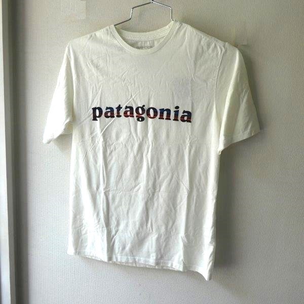 パタゴニア ロゴ Tシャツ XS 未使用 レギュラーフィット