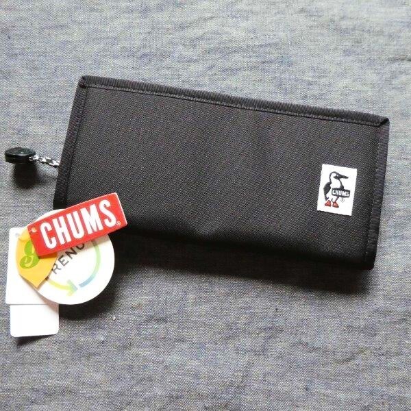 CHUMS チャムス 長財布 ブラック 未使用 CH60-3568