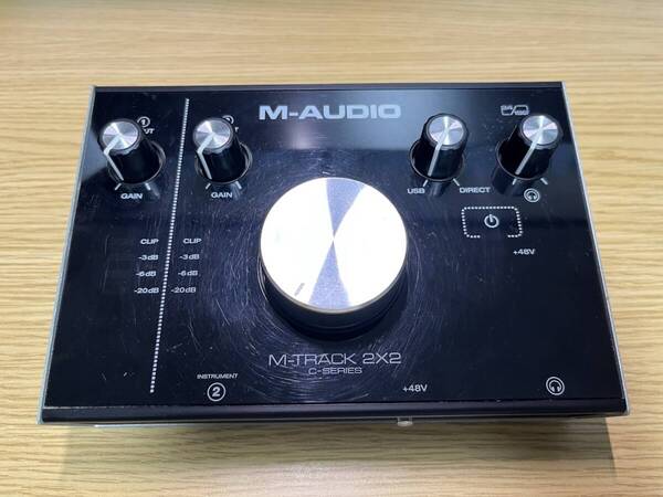 M-AUDIO M-Track 2X2 USBオーディオインターフェイス 中古
