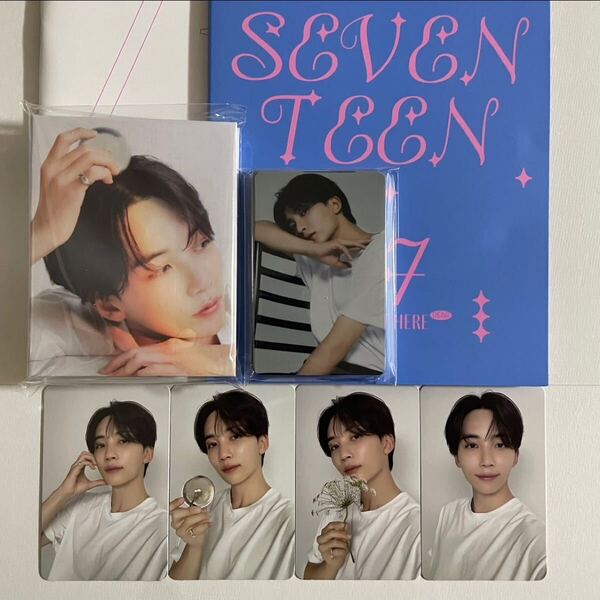 SEVENTEEN ジョンハン 17 IS RIGHT HERE DEAR盤 バインダー トレカ 28枚 コンプ 検) セブチ カラット フォトカード
