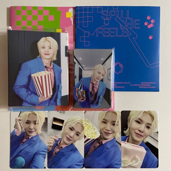 SEVENTEEN ウジ SPILL THE FEELS CARAT盤 バインダー トレカ 28枚 コンプ 検) セブチ カラット フォトカード
