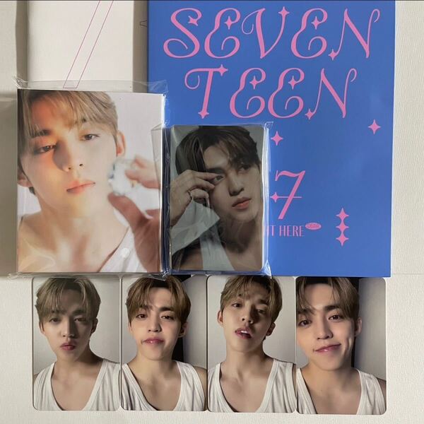 SEVENTEEN エスクプス 17 IS RIGHT HERE DEAR盤 バインダー トレカ 28枚 コンプ 検) セブチ カラット フォトカード