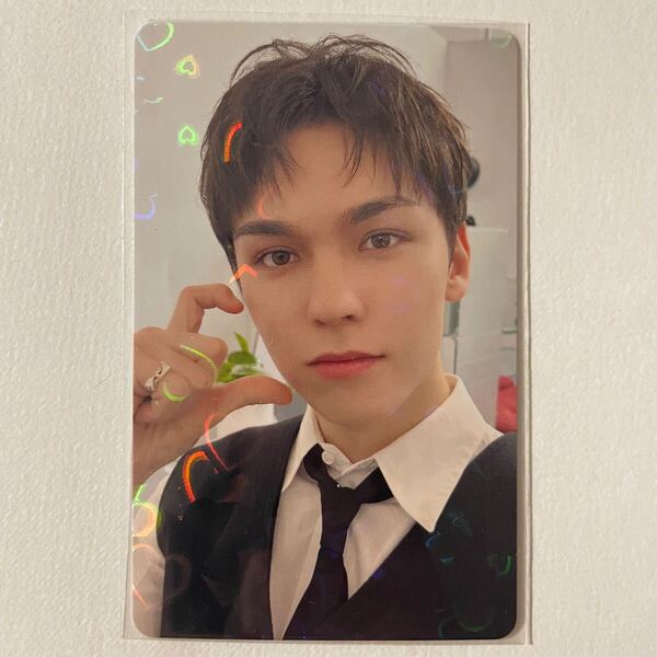 SEVENTEEN バーノン 17 IS RIGHT Weverse ラキドロ トレカ 1枚 検) セブチ フォトカード