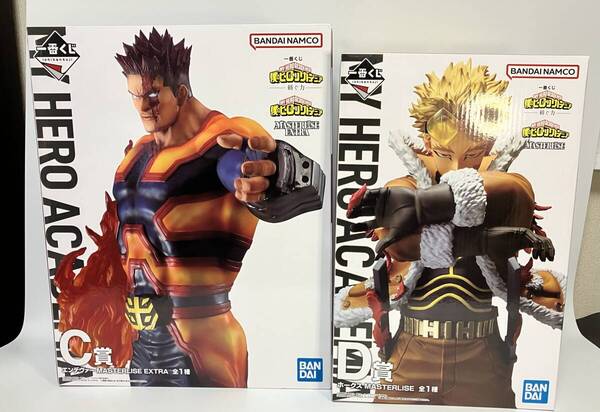新品未開封 一番くじ 僕のヒーローアカデミア 紡ぐ力 C賞 エンデヴァー D賞 ホークス ヒロアカ