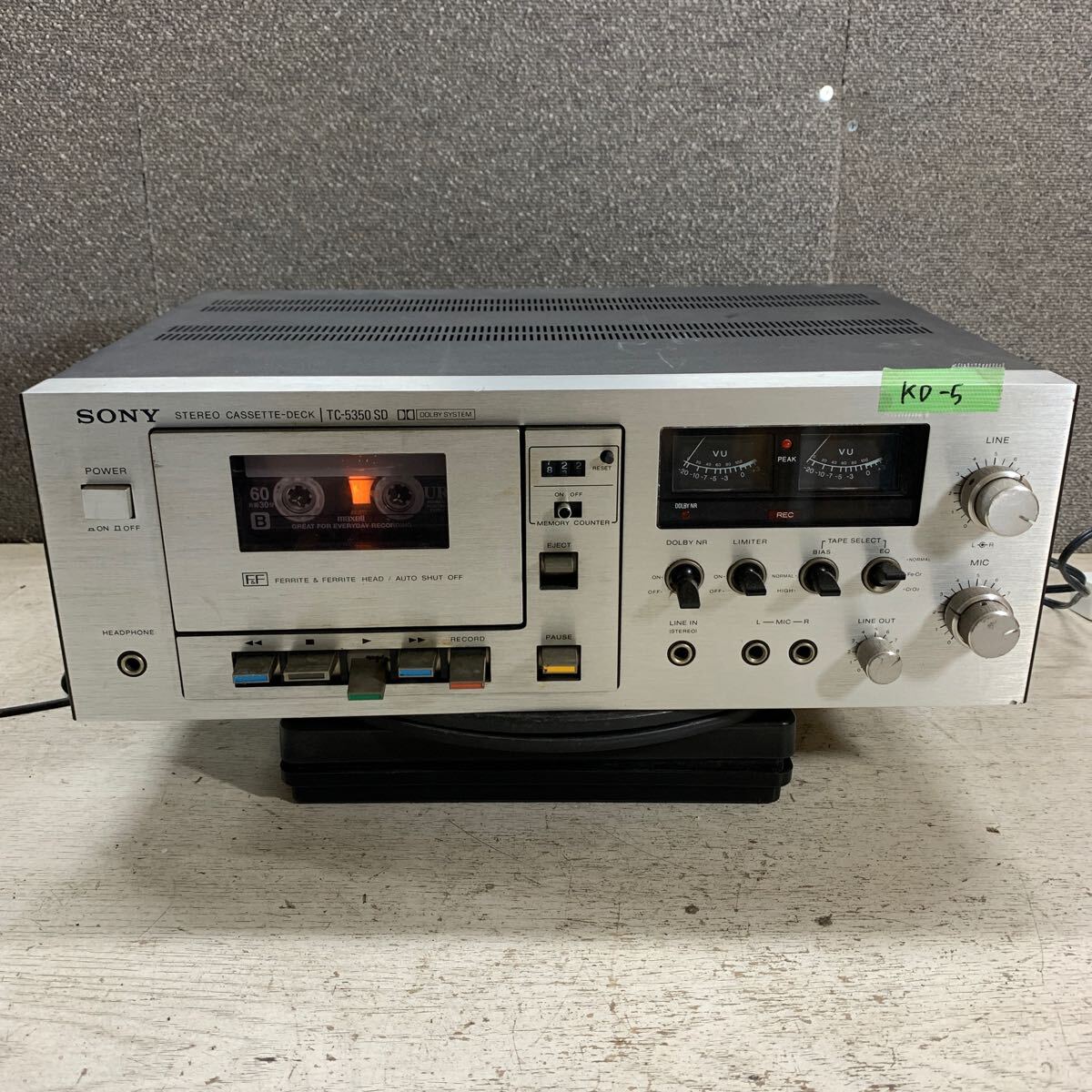 Yahoo!オークション -「sony ソニー カセットデッキ tc-5350sd