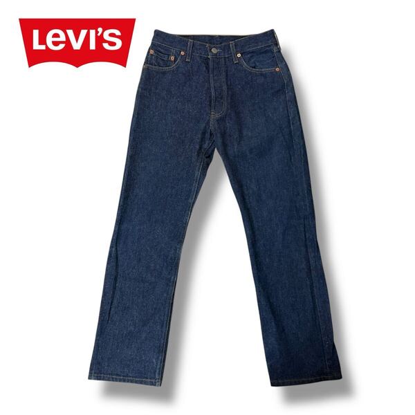【希少品】Levi's リーバイス デニム パンツ ジーンズ 501xx 90s W31 L36 ボタン裏 501 97年製 濃紺 インディゴ USA製