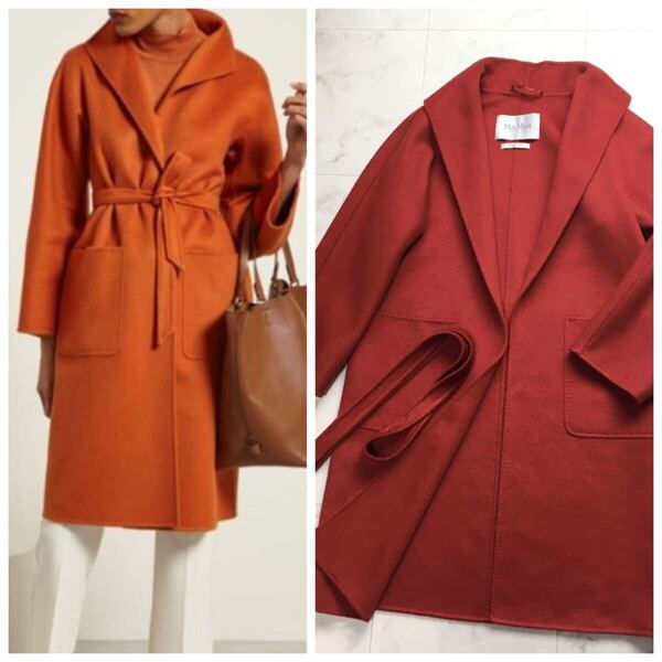 近年美品 MaxMara マックスマーラ カシミヤ100% LiLIA リリア コート 送料無料