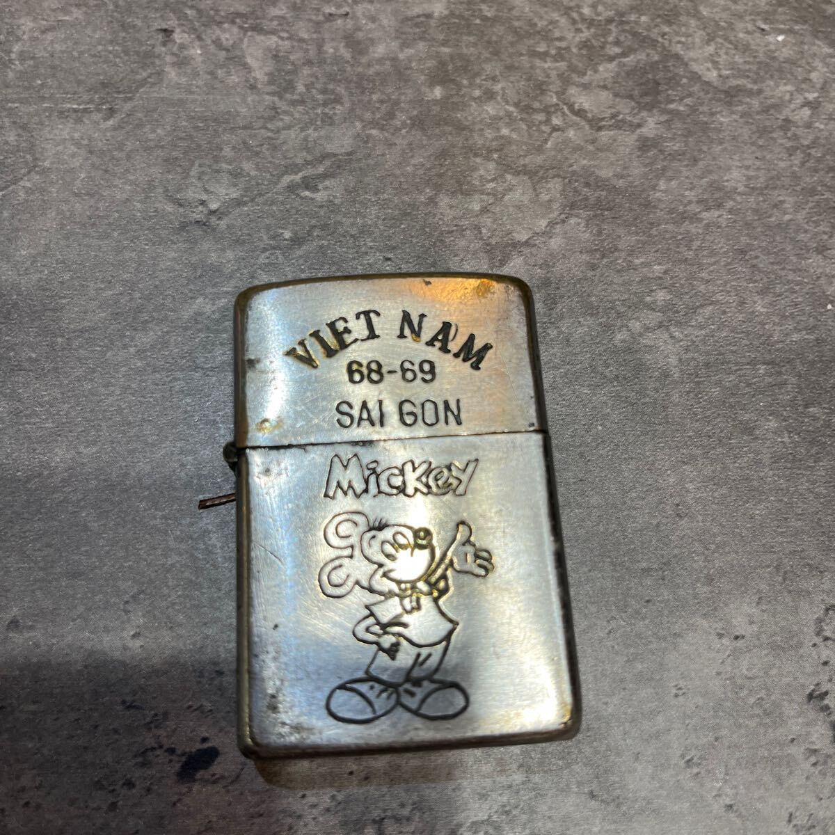 ベトナムZIPPO ミッキーマウスモデル 1970年 - メルカリ