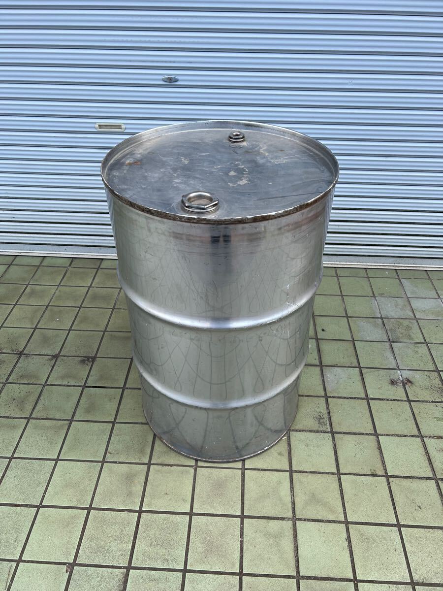 ステンレスクローズドラム缶 わけあり品(中古・洗浄品) 200L