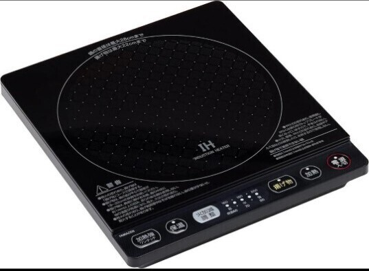 【新品未使用】山善 IHクッキングヒーター ブラック YEP-CS140(B)