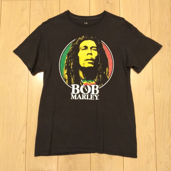 USA古着卸 Mサイズ ZION ザイオン ボブ・マーリー プリント Tシャツ
