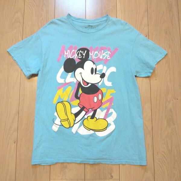 USA古着卸 Mサイズ Disney ディズニー ミッキーマウス プリント Tシャツ