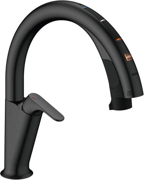 ♪♪ 送料無料!! キッチン用タッチレス水栓 浄水器ビルトイン型 ナビッシュ ブラック JF-NAH461SY/SAB(JW) ♪♪