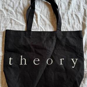 セオリー theory トートバッグ 黒 肩掛けバッグ 定番 長期保管品