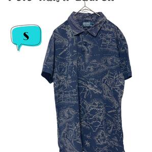 Polo Ralph Lauren ラルフローレン 地図柄 ポロシャツ S